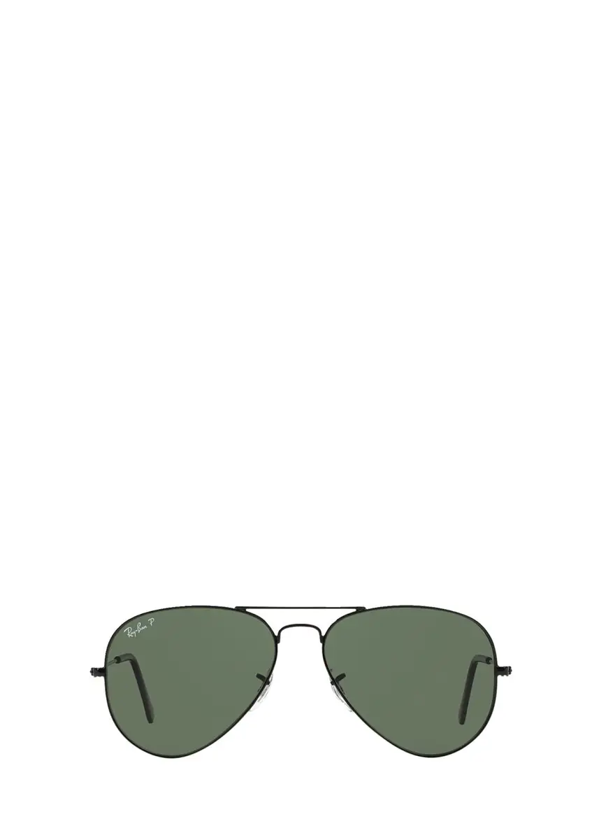 Ray-Ban Metal Polarized Aviator Sunglasses | Thumbnail 3