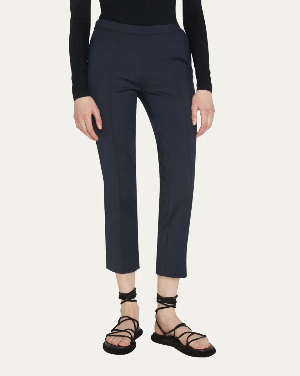 Akris punto Franca Mid-Rise Cropped Pants | Thumbnail 2