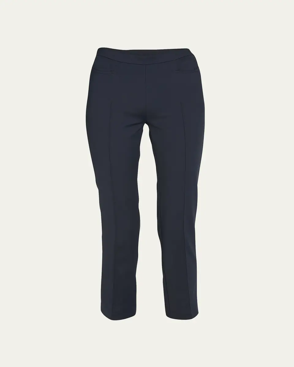 Akris punto Franca Mid-Rise Cropped Pants | Thumbnail 4