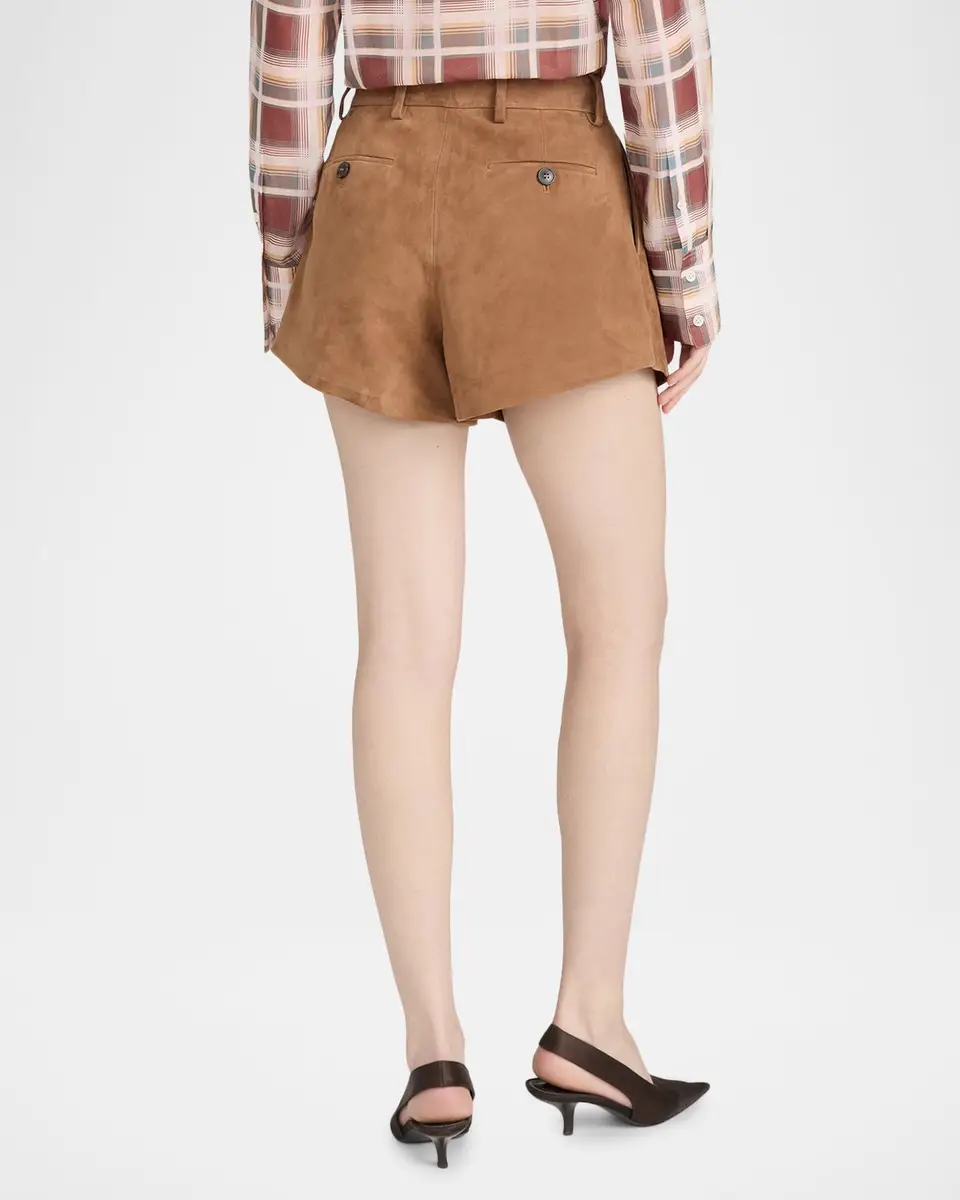 Frame The Suede Utility Shorts | Thumbnail 3