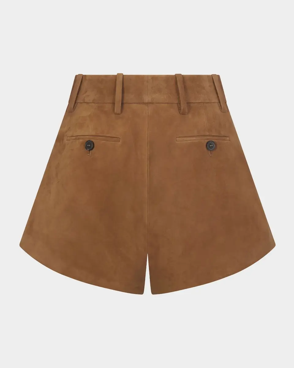 Frame The Suede Utility Shorts | Thumbnail 7