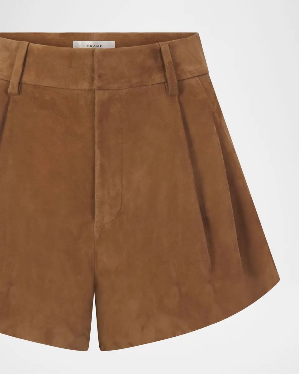 Frame The Suede Utility Shorts | Thumbnail 8