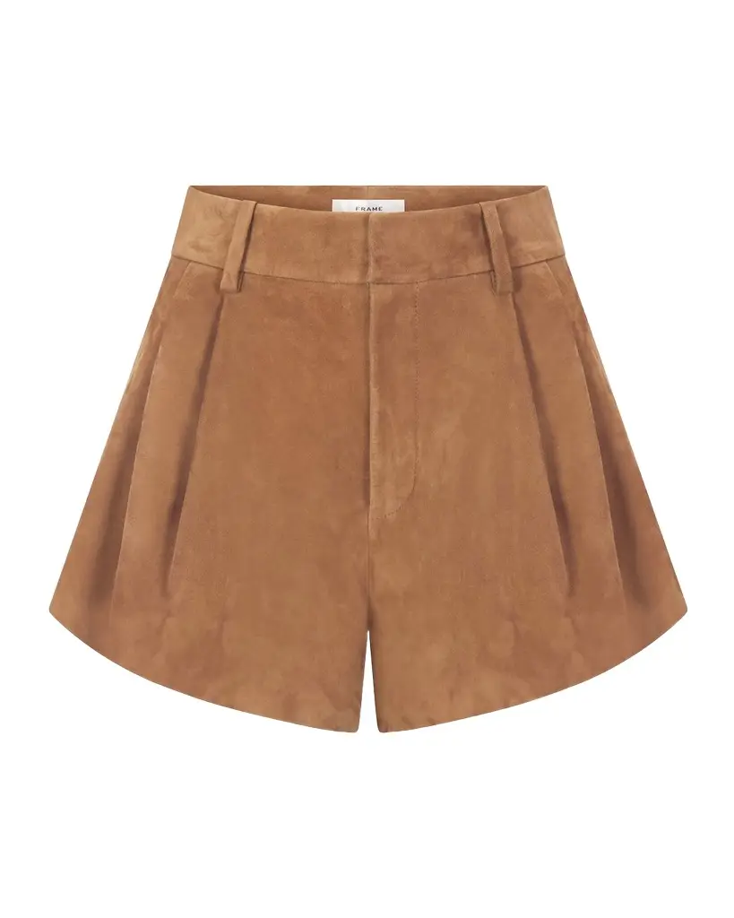 Frame The Suede Utility Shorts | Image 1 Frame The Suede Utility Shorts | Image 1