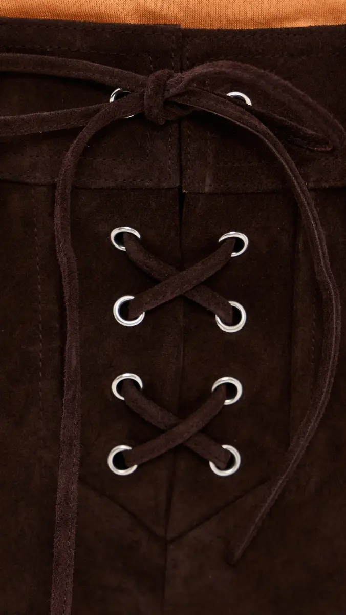 Staud Geo Suede Shorts | Thumbnail 6