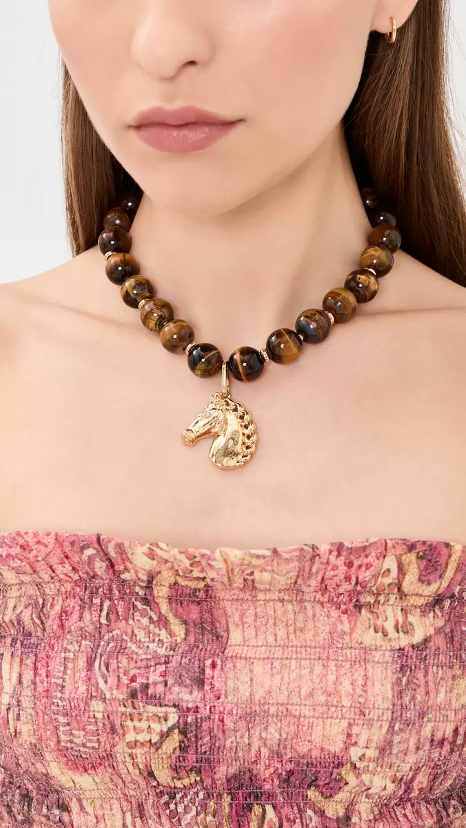 Ettika Stallion Beaded Necklace | Thumbnail 3