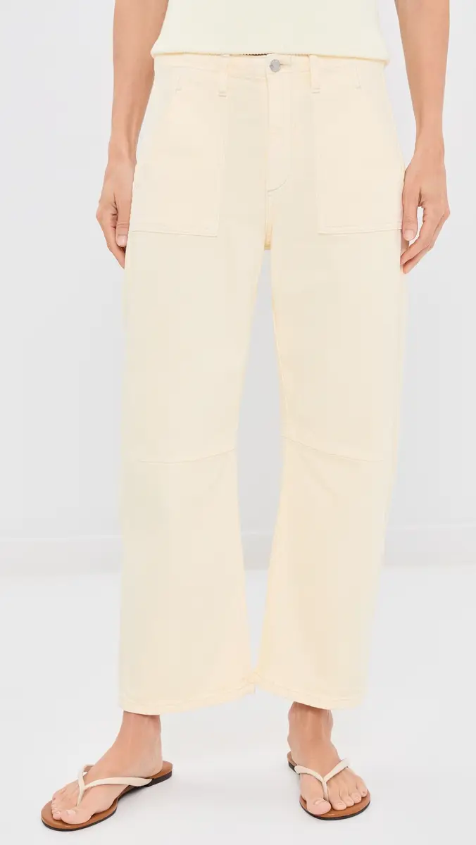 Le Jean Petite Utility Soft Barrel Jeans | Thumbnail 2 Le Jean Petite Utility Soft Barrel Jeans | Thumbnail 2