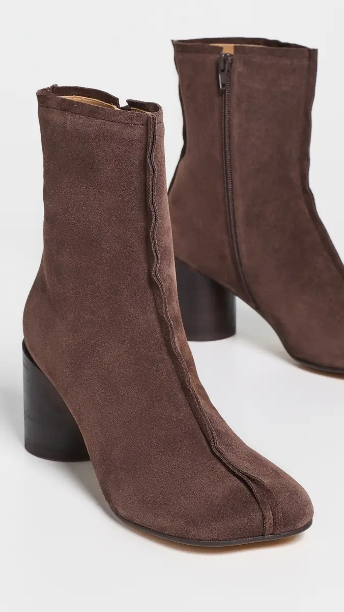 MM6 MAISON MARGIELA Suede Ankle Boots | Thumbnail 5 MM6 MAISON MARGIELA Suede Ankle Boots | Thumbnail 5