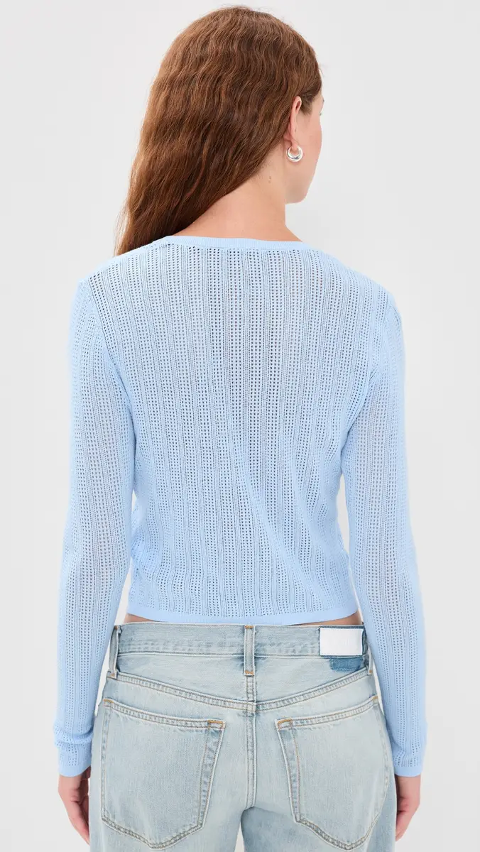 GOOD AMERICAN The Open Knit Cardigan | Thumbnail 3 GOOD AMERICAN The Open Knit Cardigan | Thumbnail 3