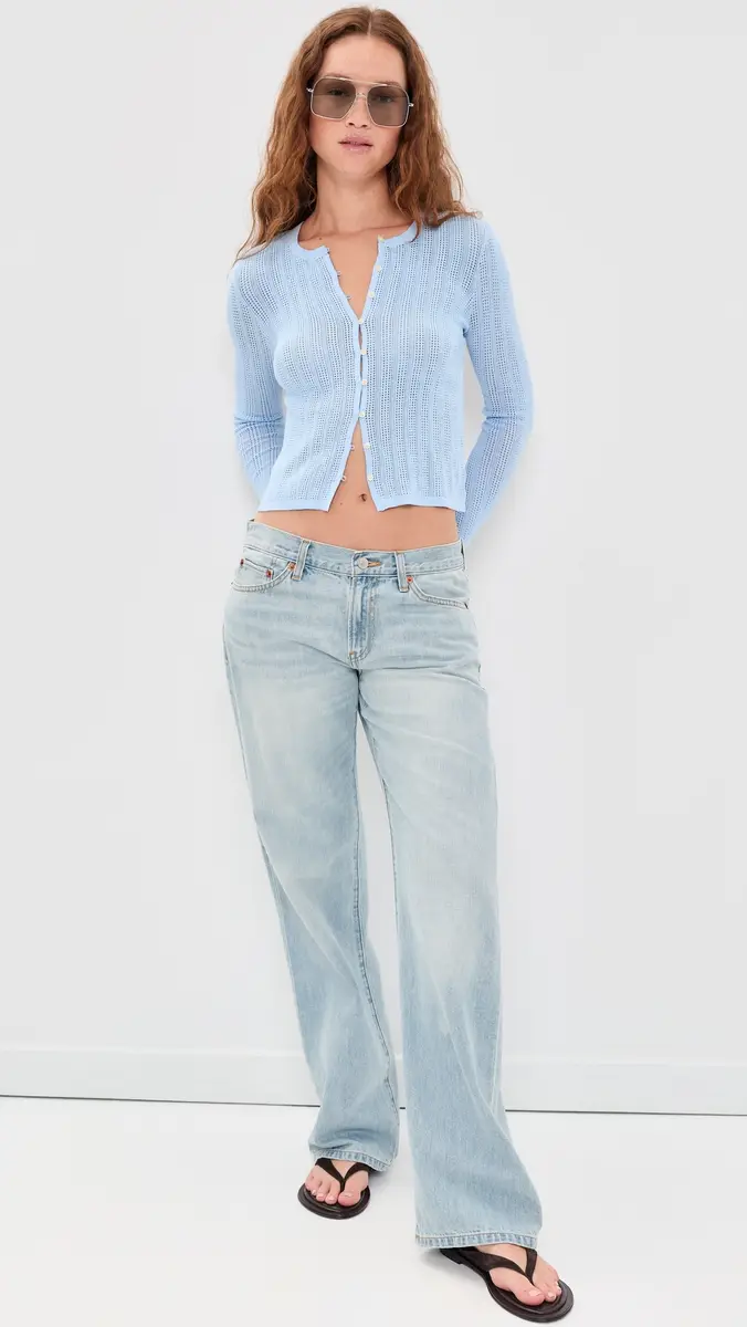 GOOD AMERICAN The Open Knit Cardigan | Thumbnail 5 GOOD AMERICAN The Open Knit Cardigan | Thumbnail 5