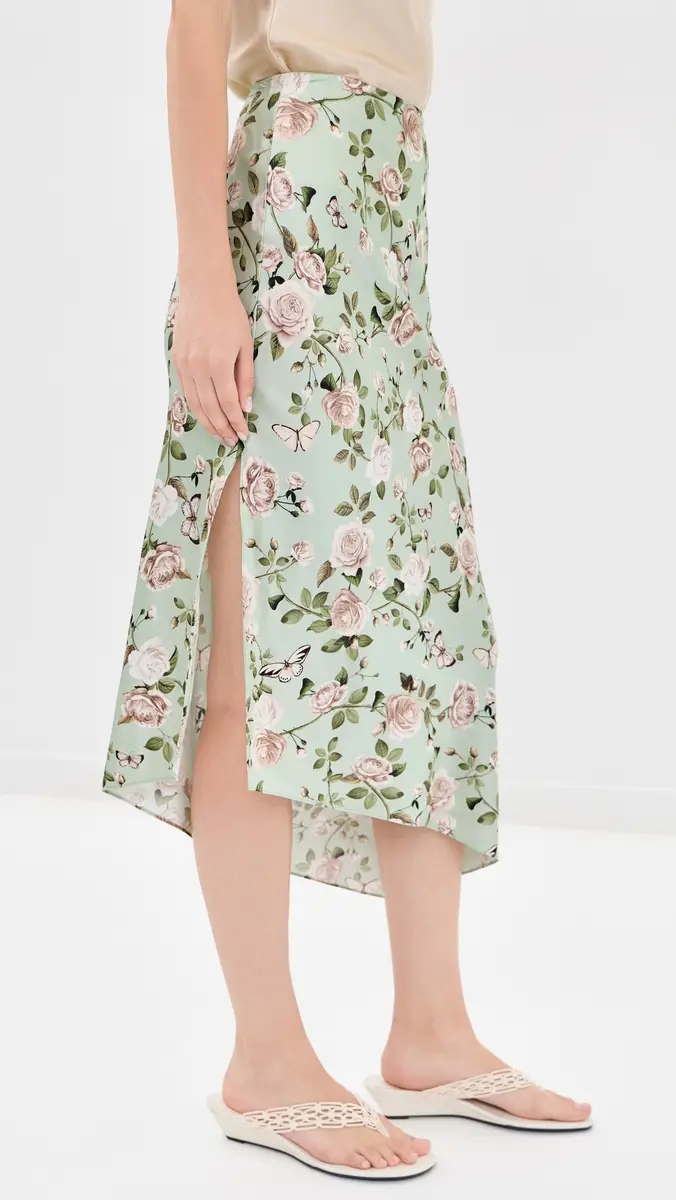 Alice + Olivia Maeve Asymmetrical Slip Skirt | Thumbnail 4 Alice + Olivia Maeve Asymmetrical Slip Skirt | Thumbnail 4