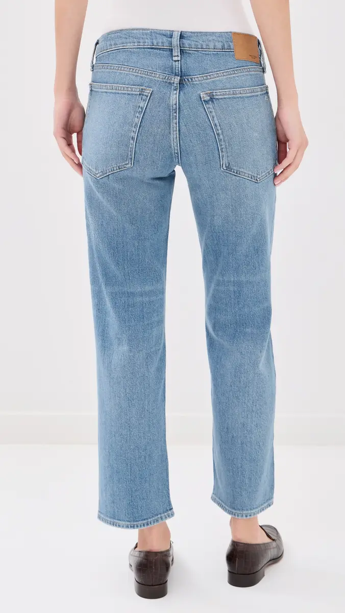 rag & bone Harlow Low Rise Ankle Straight Jeans | Thumbnail 3