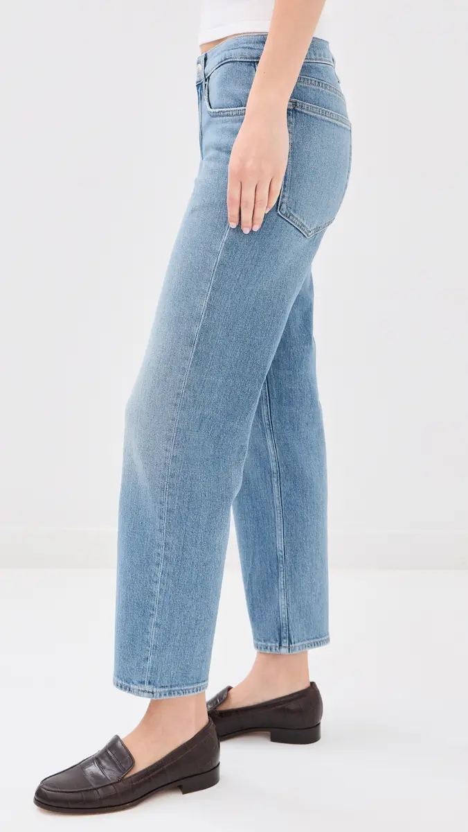 rag & bone Harlow Low Rise Ankle Straight Jeans | Thumbnail 4