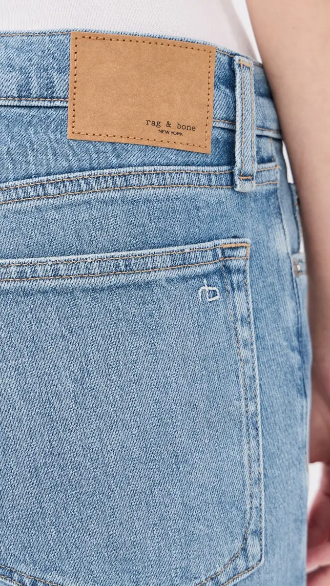 rag & bone Harlow Low Rise Ankle Straight Jeans | Thumbnail 6