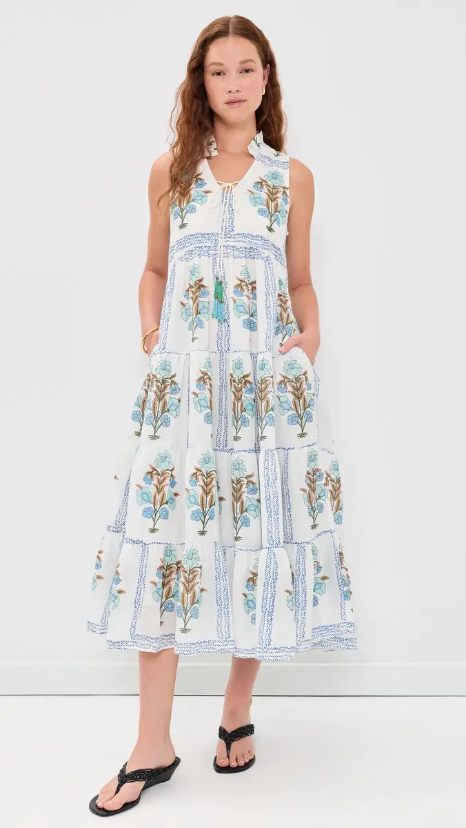 Bell Sofia Cotton Midi Dress | Thumbnail 2 Bell Sofia Cotton Midi Dress | Thumbnail 2