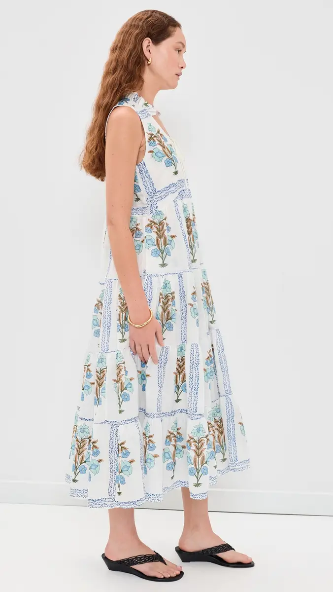 Bell Sofia Cotton Midi Dress | Thumbnail 4 Bell Sofia Cotton Midi Dress | Thumbnail 4