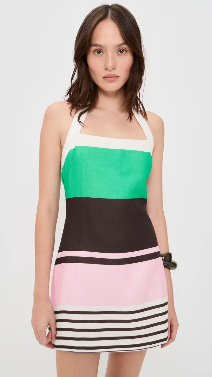 ROAME. Maya Mini Halter Dress | Thumbnail 2 ROAME. Maya Mini Halter Dress | Thumbnail 2