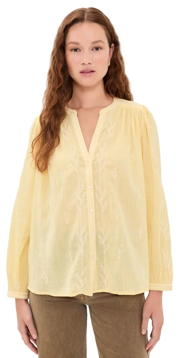 Ba&sh Fedora Shirt Jaune | Image 1 Ba&sh Fedora Shirt Jaune | Image 1