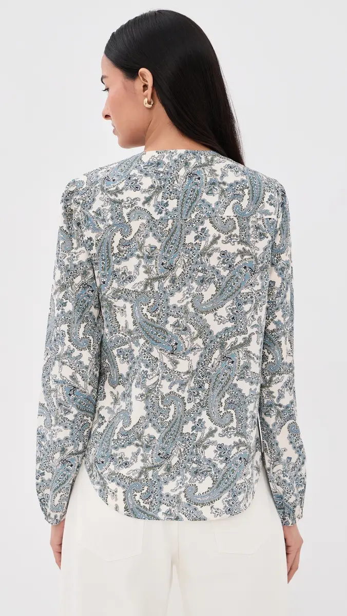 Veronica Beard Farah Blouse | Thumbnail 3 Veronica Beard Farah Blouse | Thumbnail 3