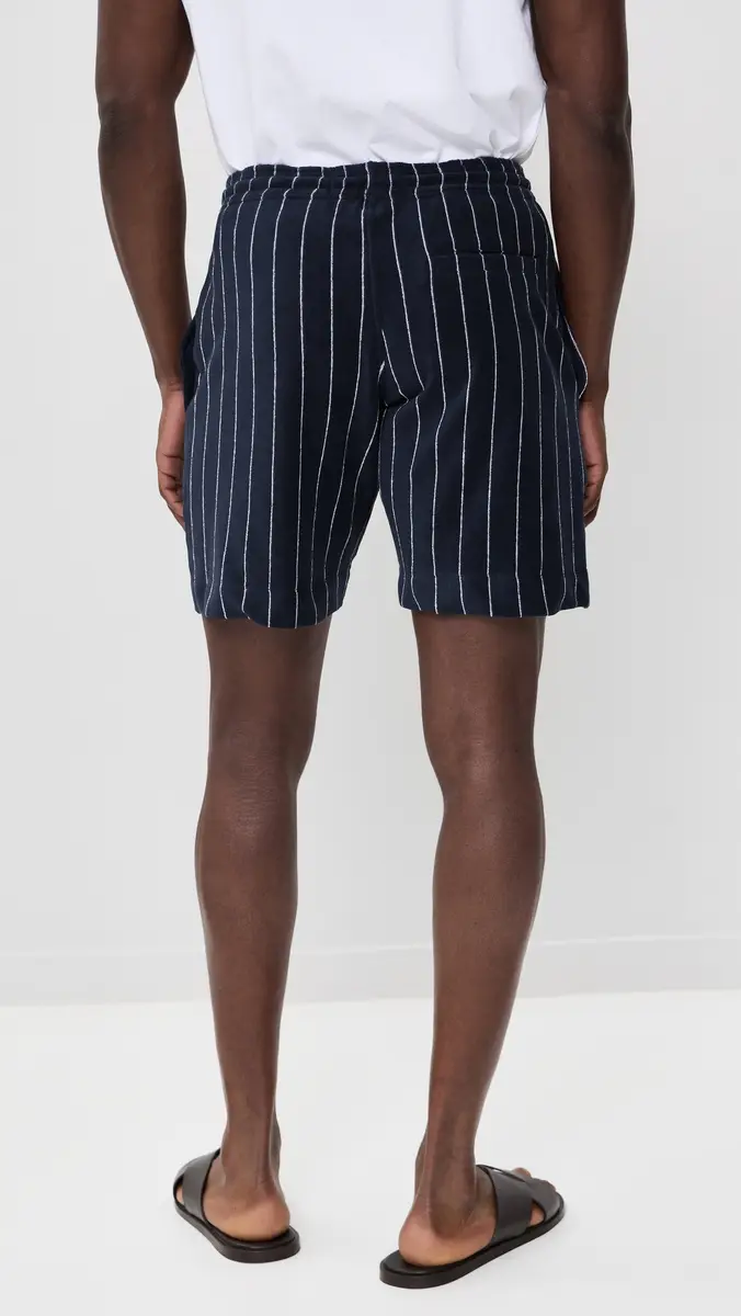 Orlebar Brown Trevone Stripe Towelling Shorts 8 | Thumbnail 3 Orlebar Brown Trevone Stripe Towelling Shorts 8 | Thumbnail 3