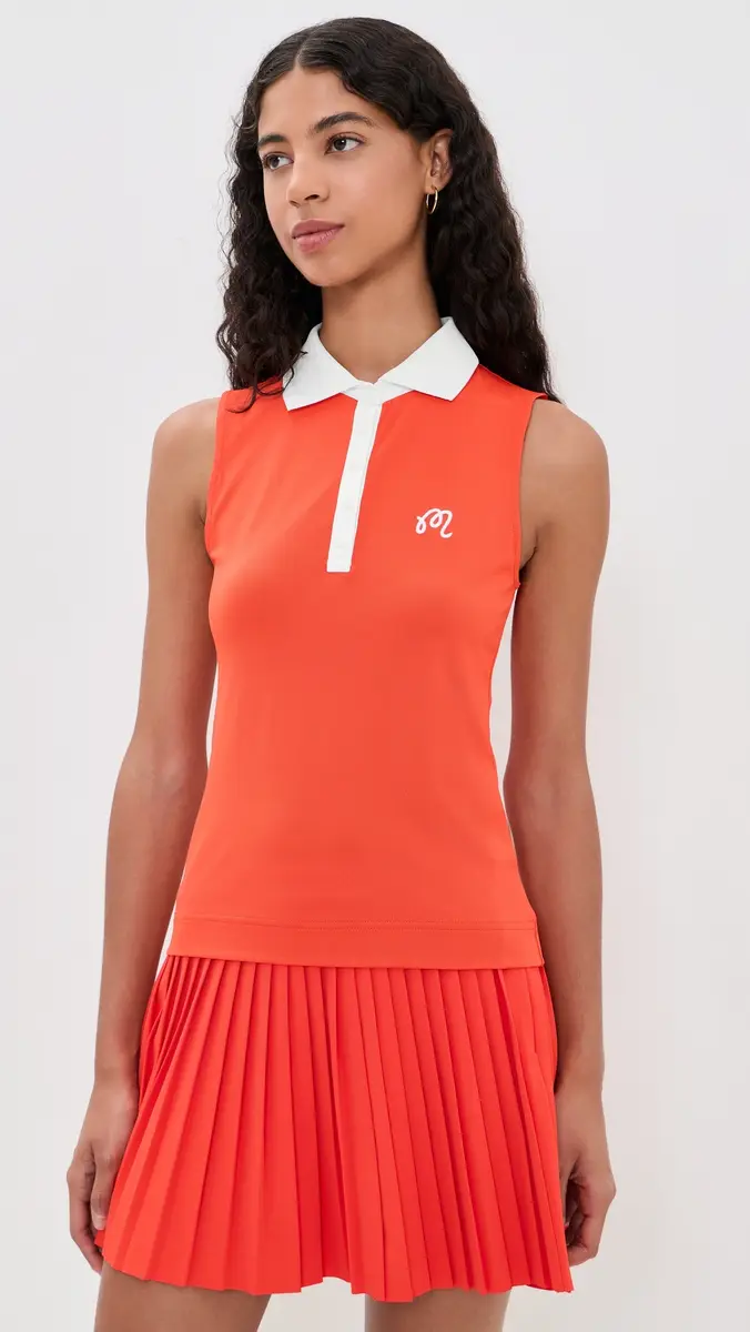 Malbon Claudia Sleeveless Polo | Thumbnail 2 Malbon Claudia Sleeveless Polo | Thumbnail 2
