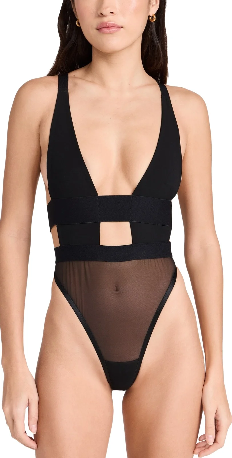 Topaz Soft Thong Bodysuit