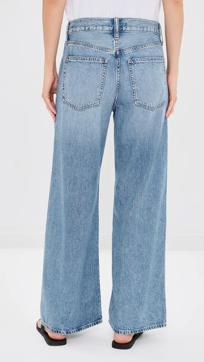 Madewell The Petite Ultimate Wide Leg Jeans in Airy Raebrook Raebrook Wash | Thumbnail 3 Madewell The Petite Ultimate Wide Leg Jeans in Airy Raebrook Raebrook Wash | Thumbnail 3