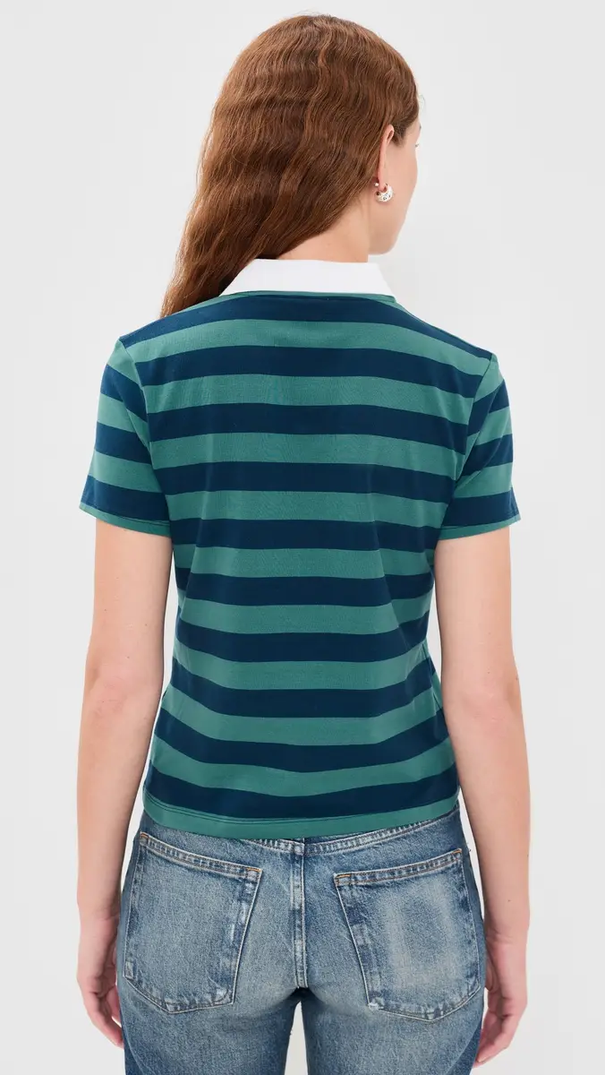 GOOD AMERICAN The Easy Polo | Thumbnail 3