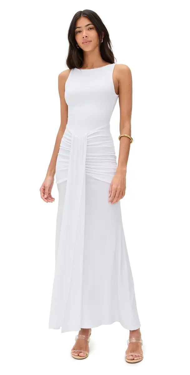 Runaway The Label Adalyn Maxi Dress White | Image 1 Runaway The Label Adalyn Maxi Dress White | Image 1