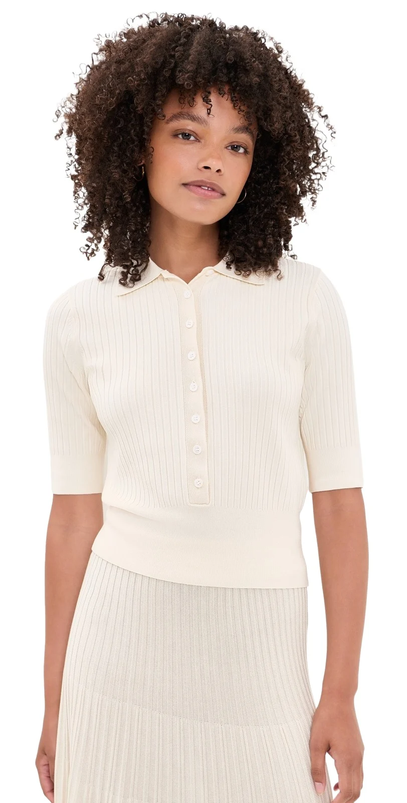 Short Sleeve Polo Sweater Short Sleeve Polo Sweater