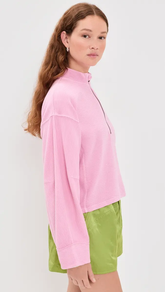 Free People Celeste Quarter Zip Sweatshirt | Thumbnail 4 Free People Celeste Quarter Zip Sweatshirt | Thumbnail 4