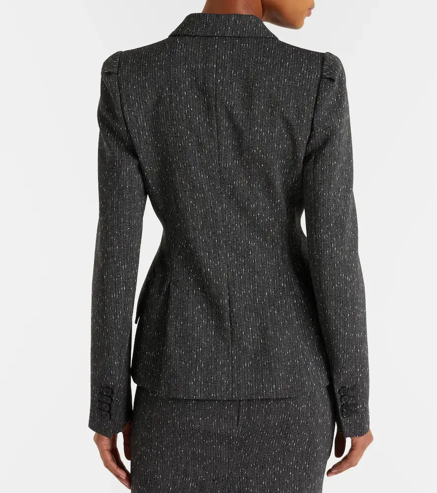 Alexander McQueen Pinstripe wool blazer | Thumbnail 6 Alexander McQueen Pinstripe wool blazer | Thumbnail 6