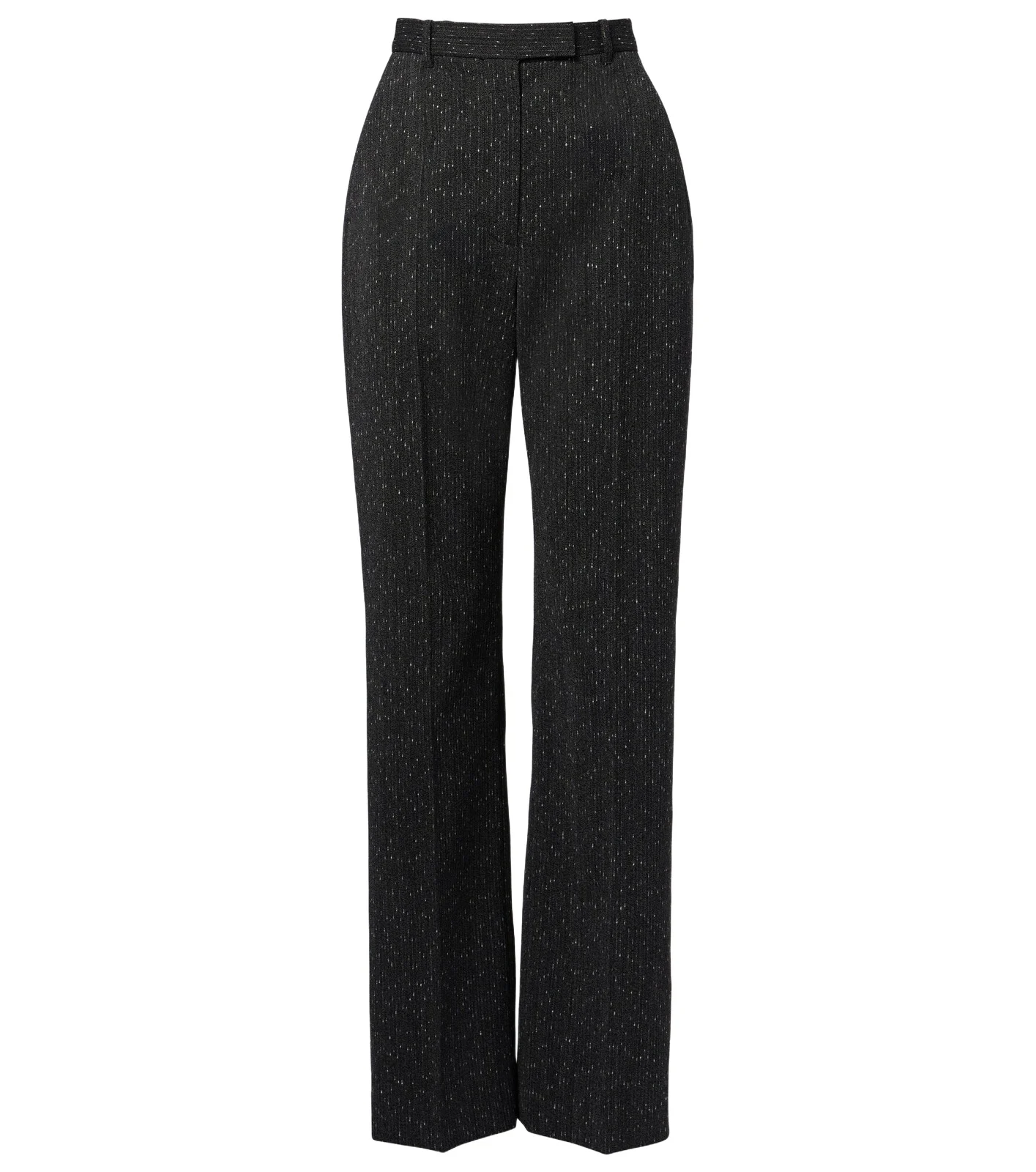 Alexander McQueen Pinstripe wool tweed straight pants