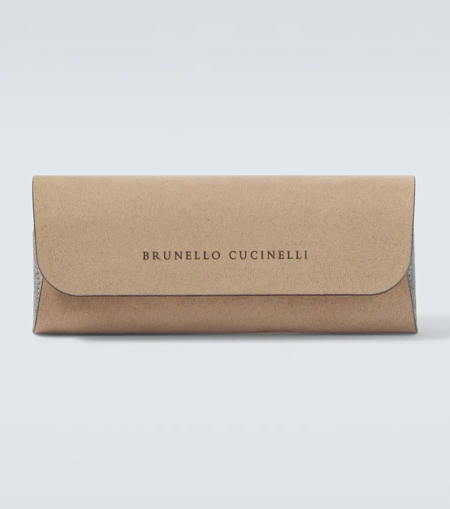 Brunello Cucinelli Rectangular glasses | Thumbnail 5