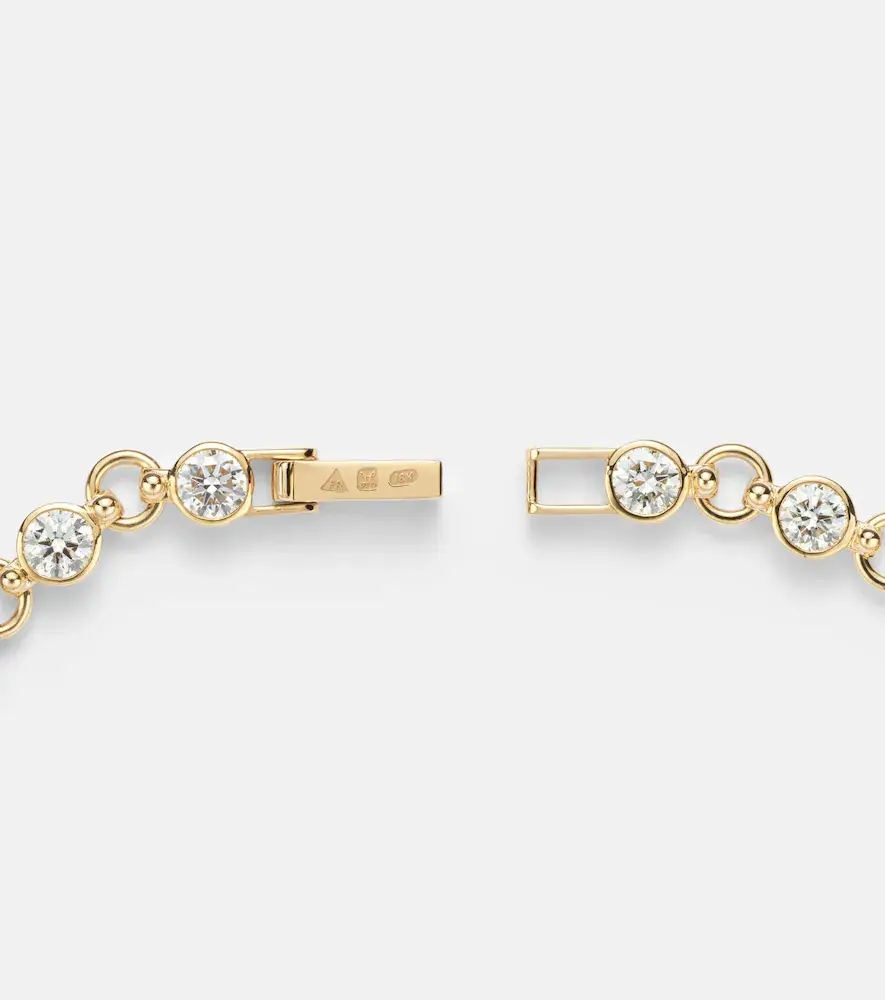 Foundrae Rivière 18kt gold chain bracelet with diamonds | Thumbnail 2 Foundrae Rivière 18kt gold chain bracelet with diamonds | Thumbnail 2
