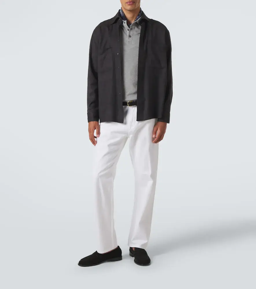 Ralph Lauren Purple Label Cotton piqué polo shirt | Thumbnail 5 Ralph Lauren Purple Label Cotton piqué polo shirt | Thumbnail 5