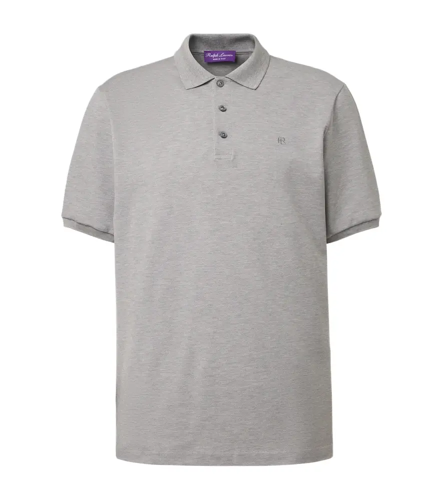 Ralph Lauren Purple Label Cotton piqué polo shirt | Image 1 Ralph Lauren Purple Label Cotton piqué polo shirt | Image 1