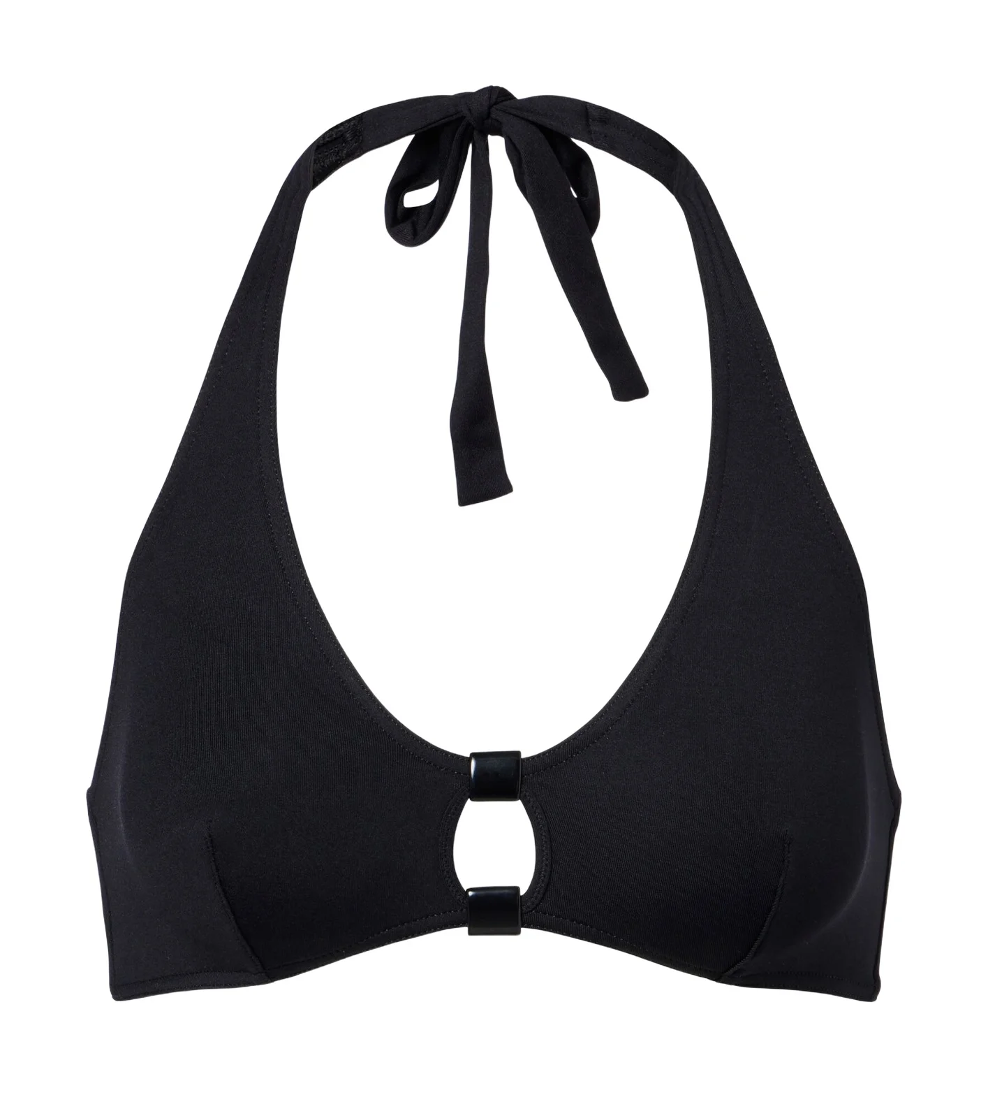 Float halterneck bikini top