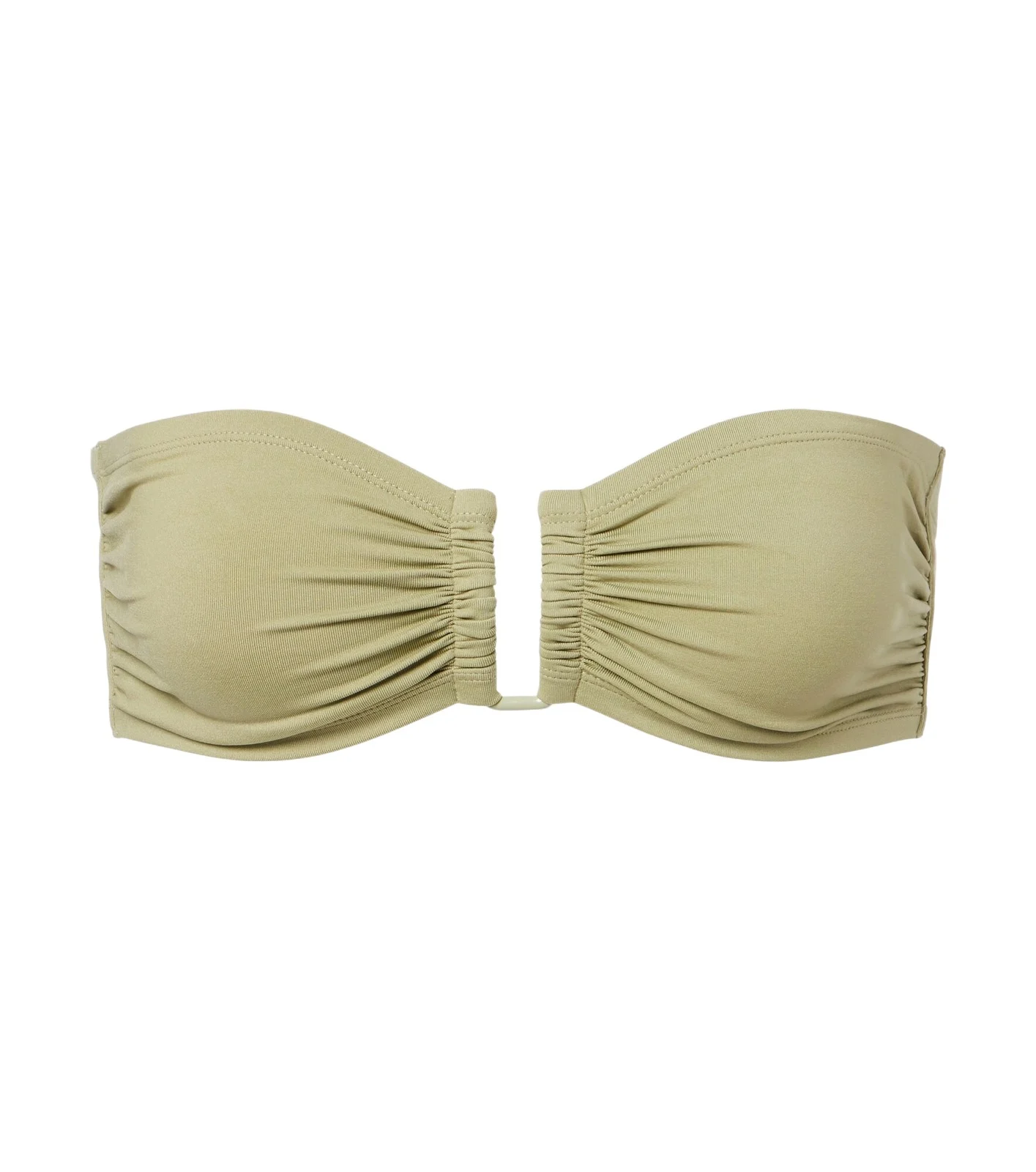 Show gathered bandeau bikini top Show gathered bandeau bikini top