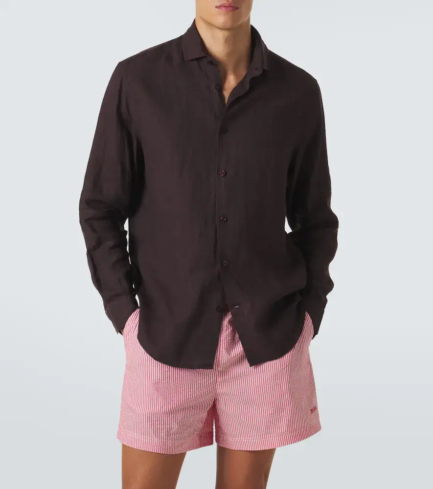 Frescobol Carioca Antonio linen shirt | Thumbnail 2
