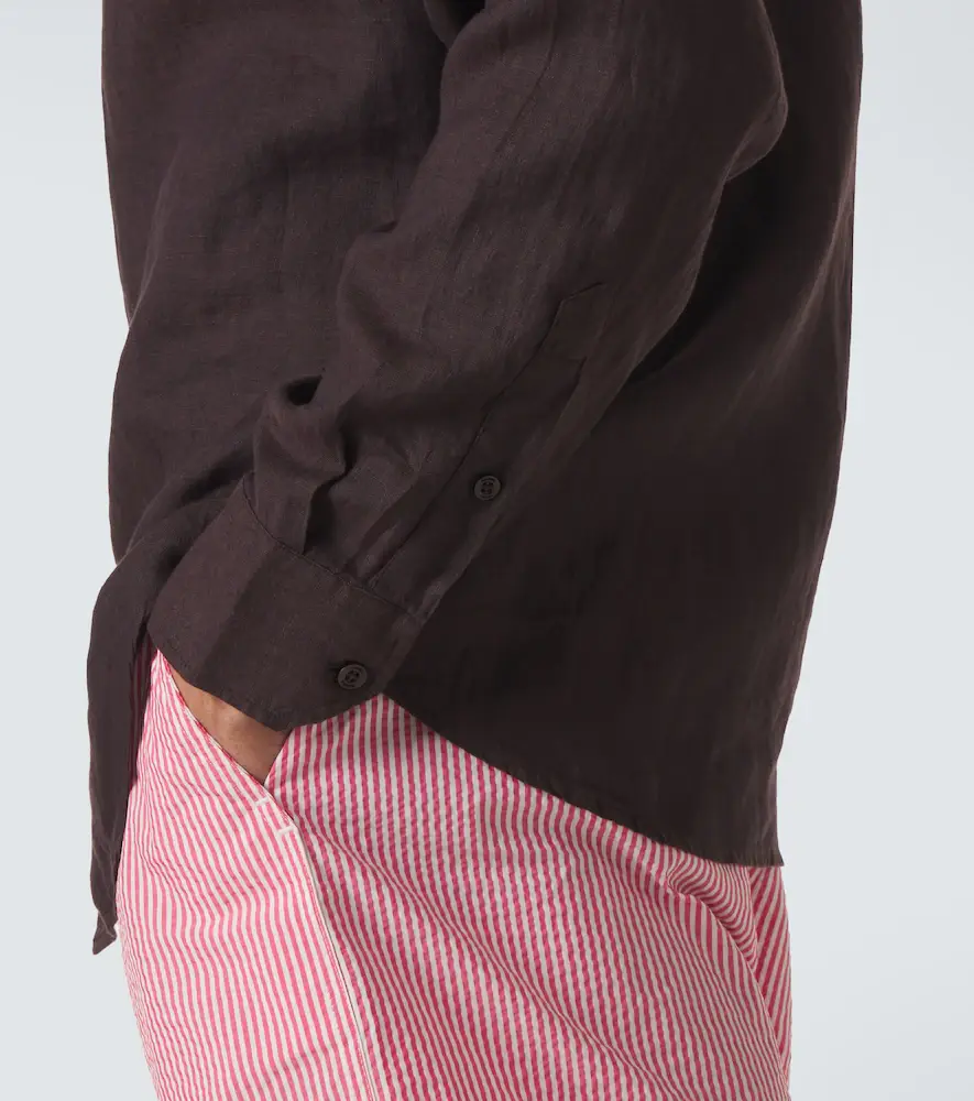 Frescobol Carioca Antonio linen shirt | Thumbnail 3