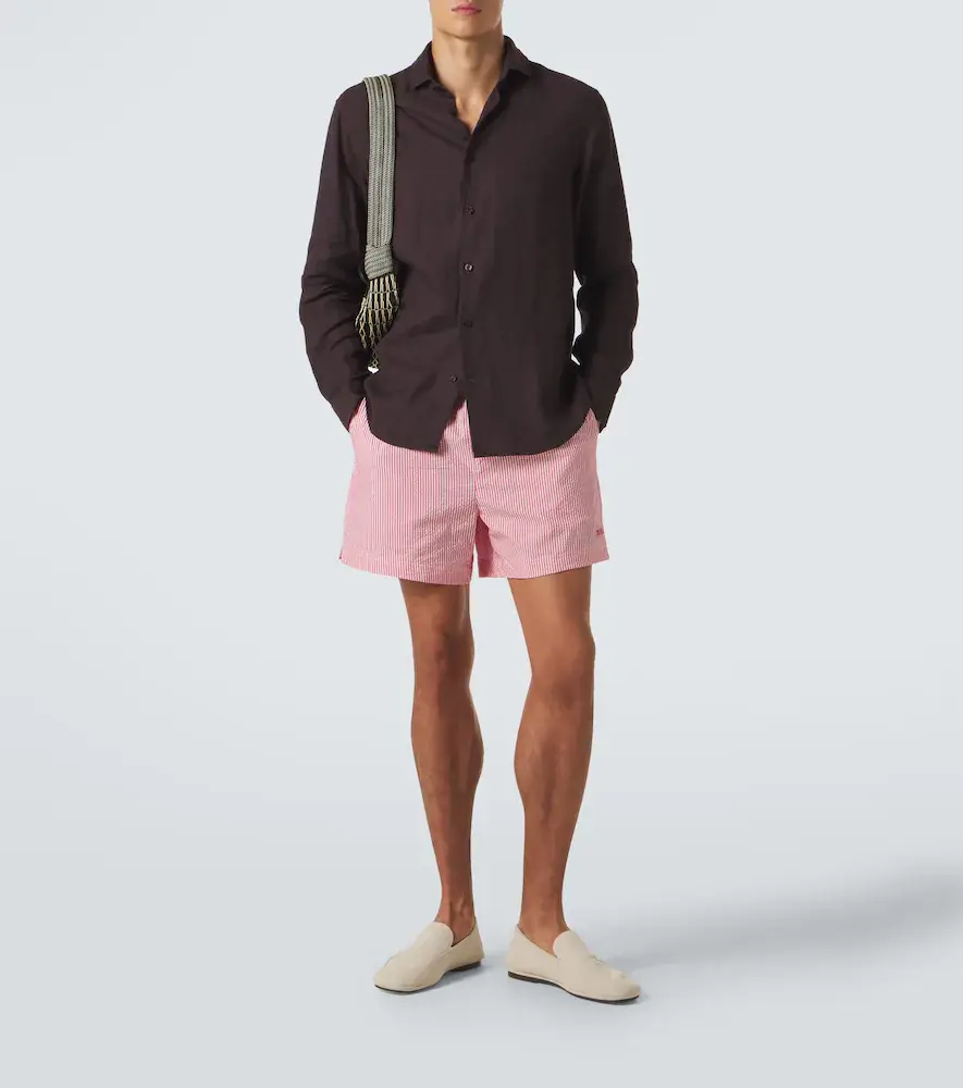 Frescobol Carioca Antonio linen shirt | Thumbnail 4