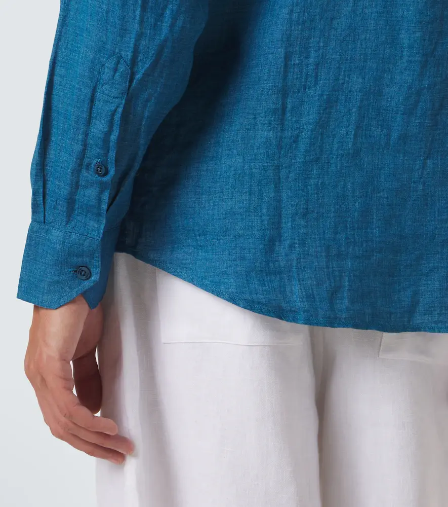 Frescobol Carioca Antonio linen shirt | Thumbnail 3 Frescobol Carioca Antonio linen shirt | Thumbnail 3
