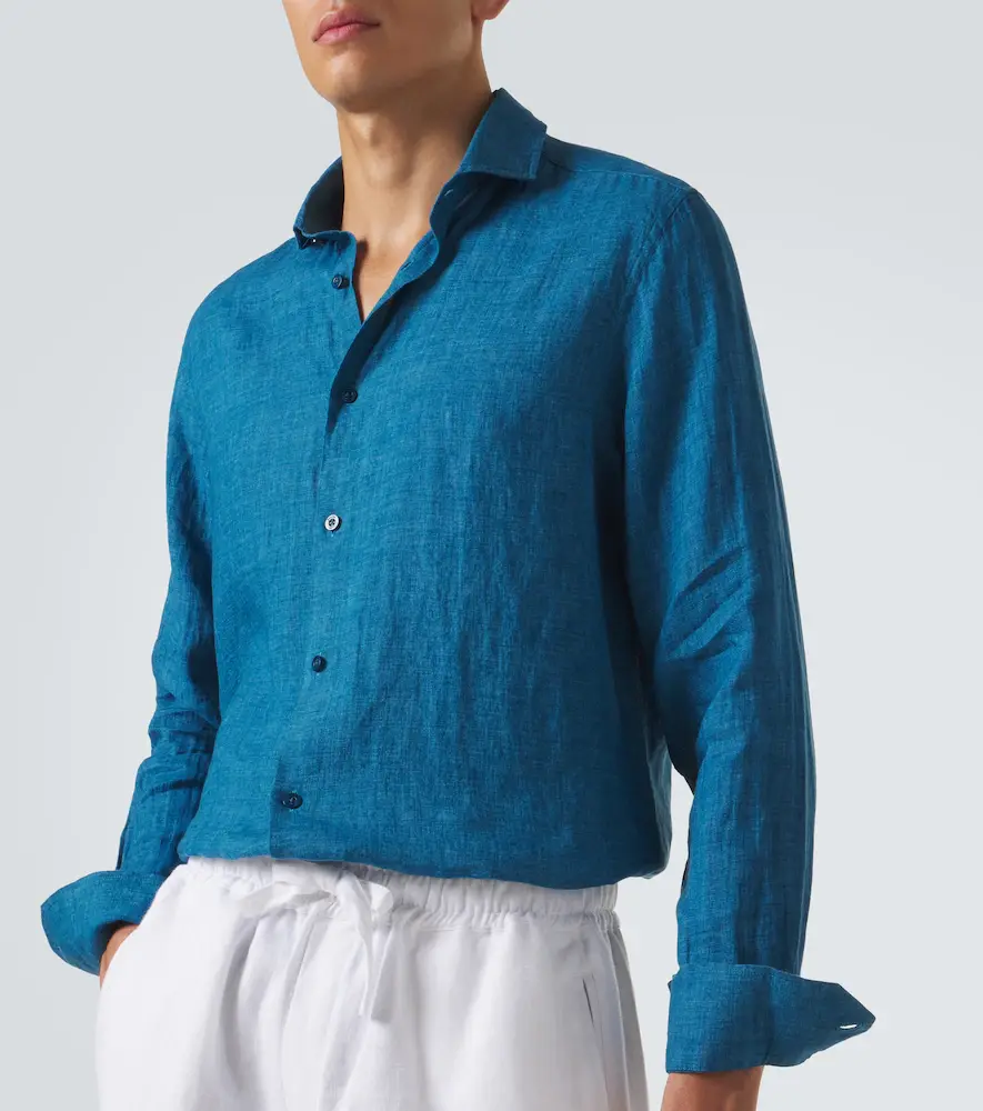 Frescobol Carioca Antonio linen shirt | Thumbnail 5 Frescobol Carioca Antonio linen shirt | Thumbnail 5