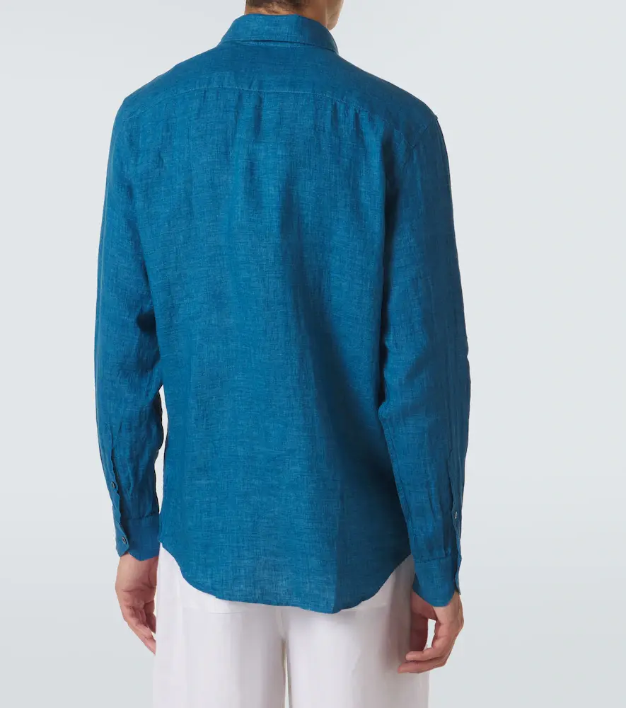 Frescobol Carioca Antonio linen shirt | Thumbnail 6 Frescobol Carioca Antonio linen shirt | Thumbnail 6
