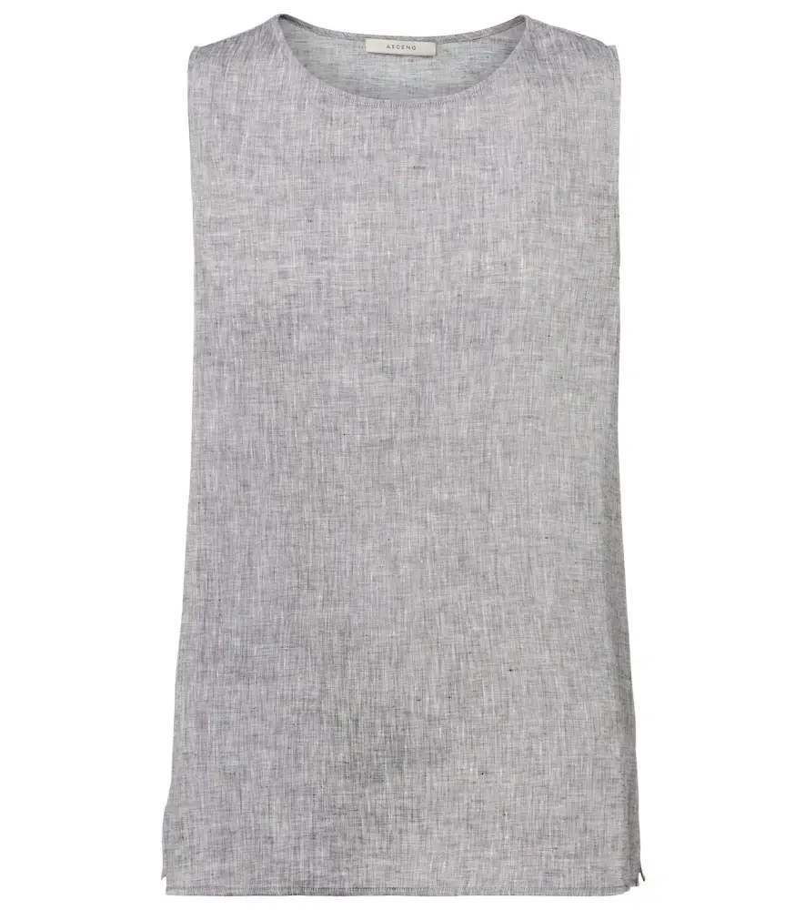 ASCENO Cali linen top | Image 1 ASCENO Cali linen top | Image 1