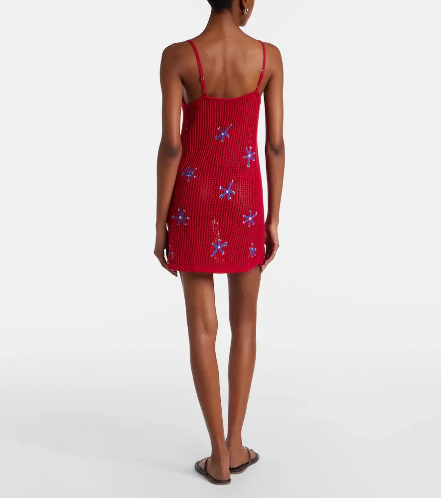 Staud Rio crochet cotton beach dress | Thumbnail 3 Staud Rio crochet cotton beach dress | Thumbnail 3