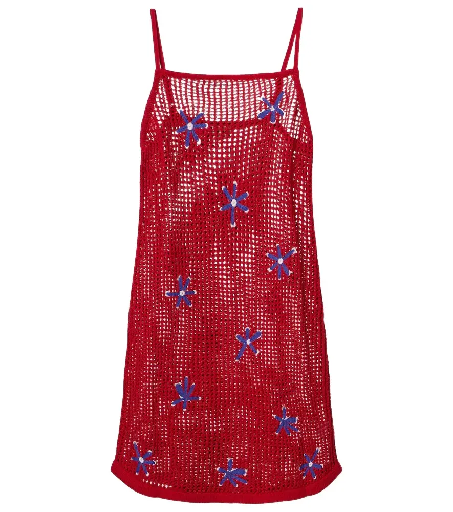 Staud Rio crochet cotton beach dress | Image 1 Staud Rio crochet cotton beach dress | Image 1