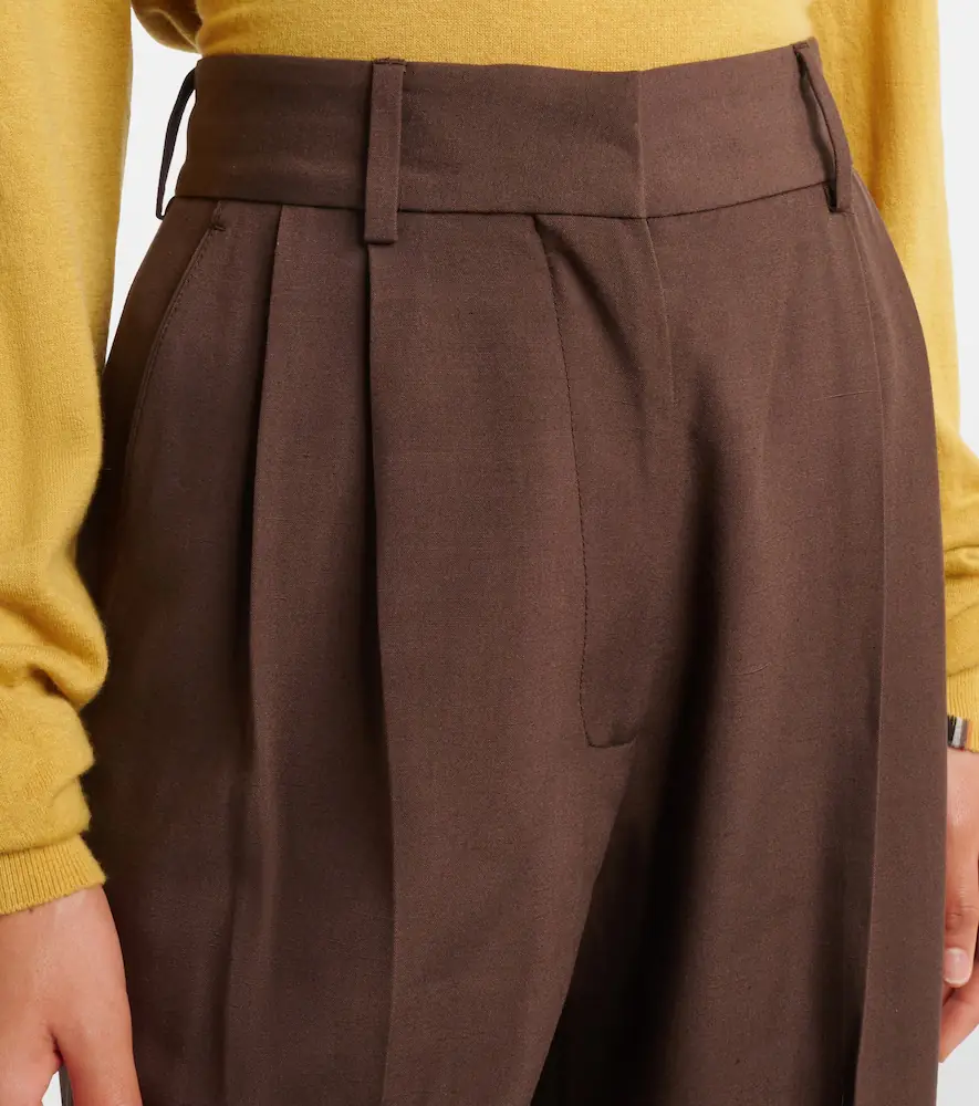 Blazé Milano Blazé Milano Fox wide-leg pants | Thumbnail 2