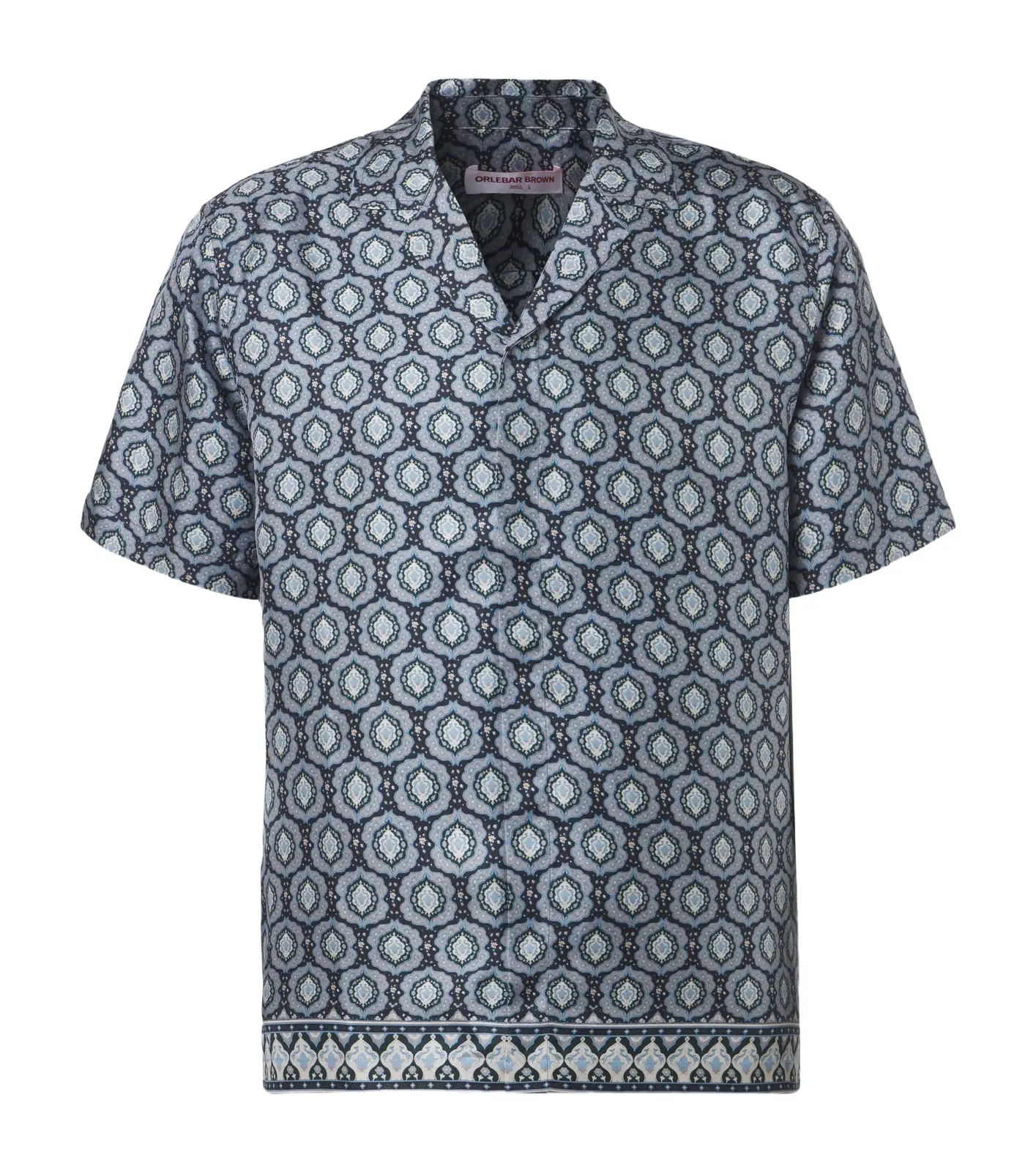 Maitan printed silk shirt Maitan printed silk shirt