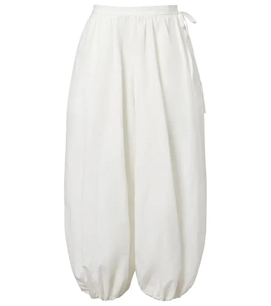 Polo Ralph Lauren Cotton and silk balloon pants | Image 1 Polo Ralph Lauren Cotton and silk balloon pants | Image 1